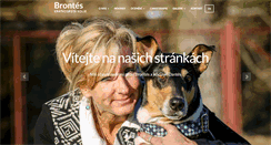 Desktop Screenshot of brontes.cz